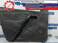 Обшивка двери передней левой Renault Duster 6001551501. Оторван карман. Дефекты.