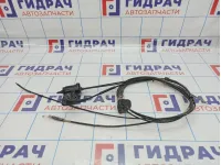 Трос открывания капота Renault Duster (HS) 656201310R. С тросами корректора фар.