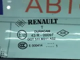 Стекло двери задней правой Renault Fluence 822620007R