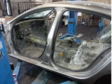 Порог со стойкой левый Renault Fluence