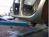 Порог со стойкой левый Renault Fluence