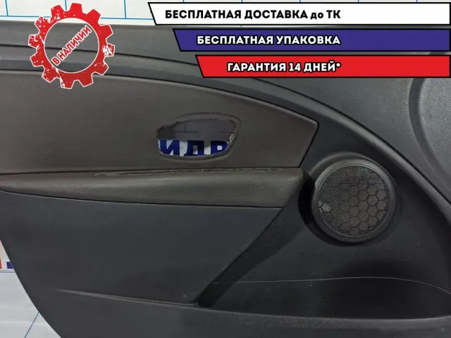Обшивка двери передней левой Renault Fluence .