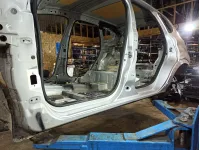Порог со стойкой левый Renault Kaptur