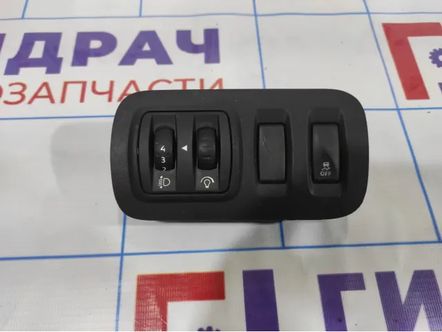 Блок кнопок Renault Kaptur . Регулировки света фар и отключения стабилизации.