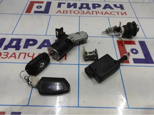 Замок зажигания Renault logan 2 Stepway 487003947R. Комплект. С активатором.