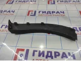 Накладка переднего бампера правая Renault logan 2 Stepway 960163765R. Дефект. Сломано крепление.