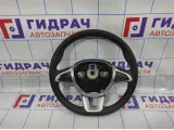 Рулевое колесо Renault logan 2 Stepway 484007767R. Потертости.