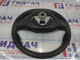Рулевое колесо Renault logan 2 Stepway 484007767R. Потертости.