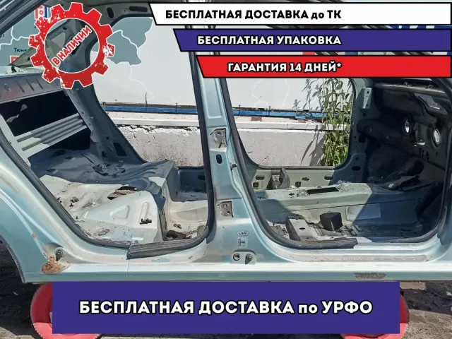 Порог со стойкой правый Renault Logan . Коррозия.