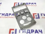 Накладка декоративная на торпедо центральная Renault Logan 6001550907.