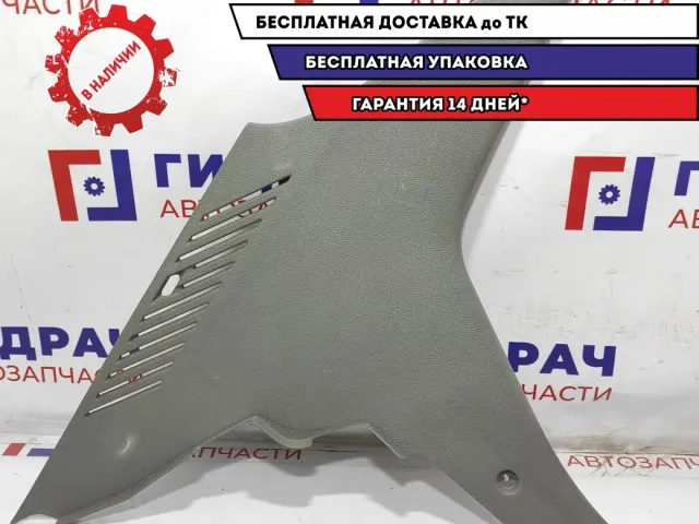 Обшивка стойки задней левой верхняя Renault Logan 6001547038.