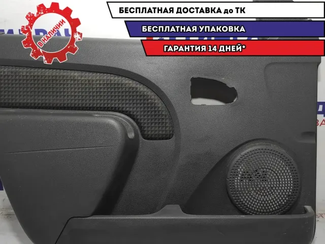 Обшивка двери передней левой Renault Logan 6001551073.
