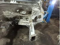 Лонжерон передний левый Renault Logan