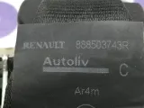 Ремень безопасности задний центральный Renault Logan 888503743R