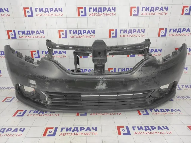 Бампер передний с воздуховодом Renault Logan 620228143R