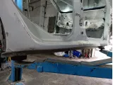 Порог со стойкой правый Renault Logan