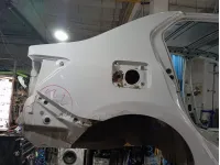 Крыло заднее правое Renault Logan