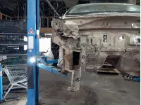 Лонжерон передний правый Renault Logan