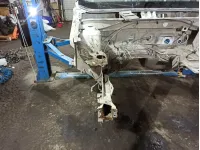 Лонжерон передний правый Renault Logan