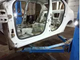 Порог со стойкой левый Renault Logan