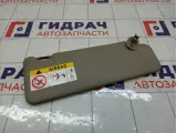 Козырек солнцезащитный правый Renault Logan