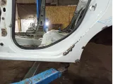 Порог со стойкой левый Renault Logan