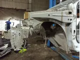 Лонжерон передний левый Renault Logan
