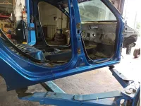 Порог со стойкой правый Renault Logan 2