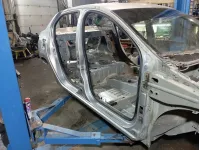 Порог со стойкой правый Renault Logan 2