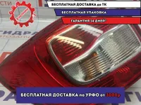 Фонарь задний левый Renault Logan 2 265556233R. Трещина.