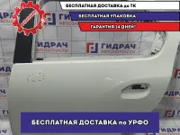 Дверь задняя левая Renault Logan 2 821018361R. Дефект.