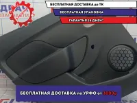 Обшивка двери задней левой Renault Logan 2 829012777R. Под механический стеклоподъемник. Царапины.