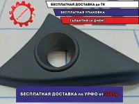 Крышка зеркала внутренняя левая Renault Logan 2 802938442R. Сломано крепление.
