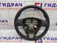 Рулевое колесо Renault Logan 2 484009256R. Потертость.