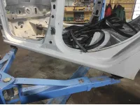 Порог со стойкой левый Renault Logan 2 760136033R.