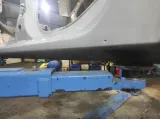 Порог со стойкой левый Renault Logan 2 760136033R.