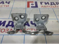 Петли двери передней левой Renault Logan 2 6001546883. Комплект.