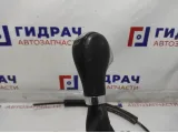 Кулиса АКПП Renault Logan 2 341084760R. Дефект троса. Царапины.