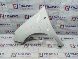 Крыло переднее левое Renault Logan 2 631013736R. Под восстановление.