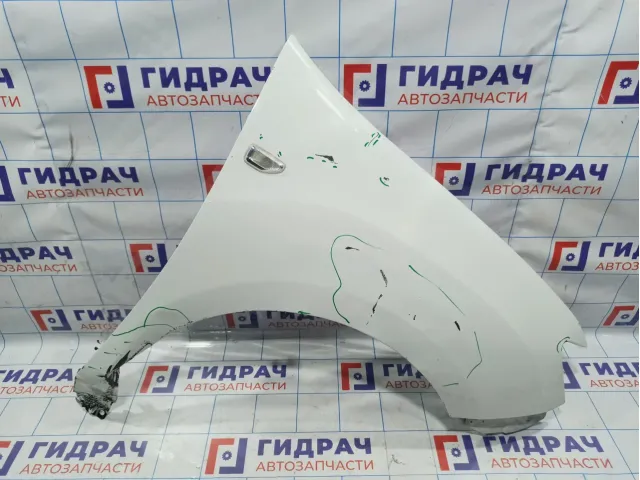 Крыло переднее правое Renault Logan 2 DC0110160-0R00. Под восстановление. Аналог API.