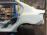 Крыло заднее левое Renault Logan 2 . Красилось.Ремонтировалось.Дефект.