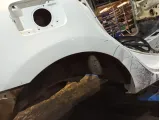 Крыло заднее правое Renault Logan 2 . Красилось.Ремонтировалось.Дефект.
