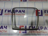 Рамка магнитолы Renault Logan 2 1205659X. Сломаны крепления.