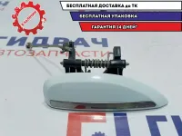 Ручка двери наружная правая Renault Logan 2 806065294R. Задняя. С хромом.