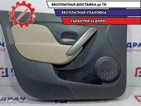Обшивка двери передней левой Renault Logan 2 809017050R. Дефект.