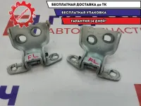 Петли двери передней левой Renault Logan 2 6001546883. Пара.