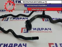 Патрубок радиатора Renault Logan 2 215014643R. Нижний.