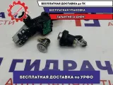Замок зажигания со вставками Renault Logan 2 487004438R. Комплект.