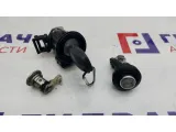 Замок зажигания со вставками Renault Logan 2 487004438R. Комплект.