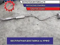 Глушитель основной Renault Logan 2 . Без катализатора. Переварен.